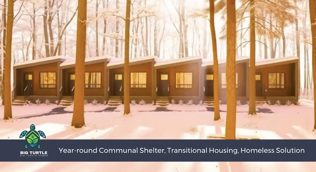 Big Turtle Homes Communal Shelter